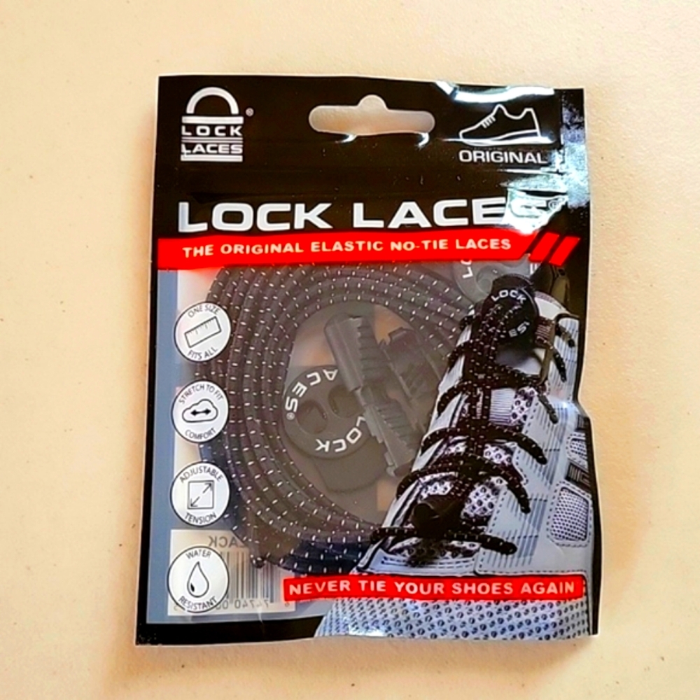 Lock Laces The Original Elastic No-Tie Laces